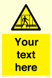 Custom Scaffold Incomplete Sign